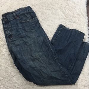 Old Navy Straight Fit Dark wash denim blue jeans